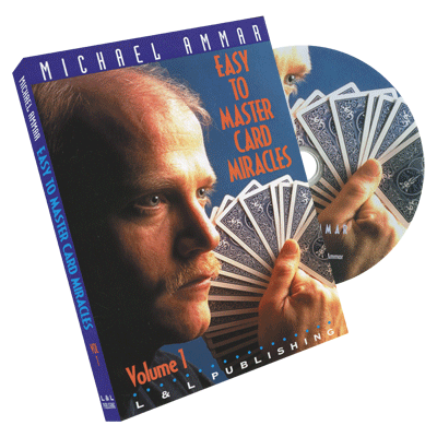 Easy to Master Card Miracles Volume 1 - Michael Ammar - DVD