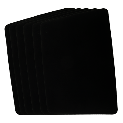 Close Up Pad 6 Pack LARGE (Black 12.75 inch x 17 inch) - Goshman