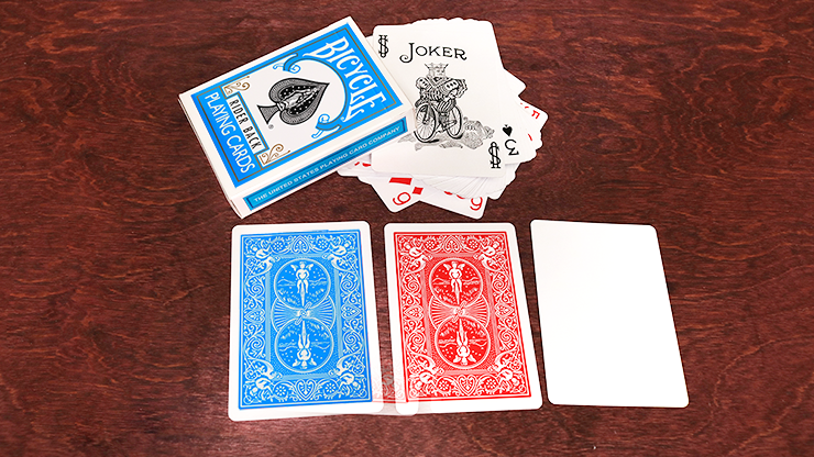 bicycle turquoise playing cards