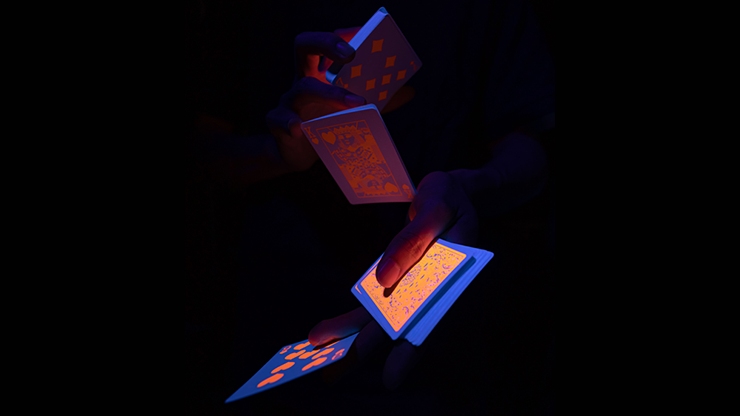 Fluorescent (Pumpkin Edition) Playing Cards