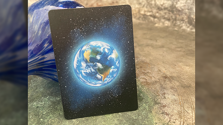 Bicycle Starlight Earth Glow Playing Cards by Collectable Playing Cards