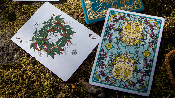 The Green Man Playing Cards (Summer)  by Jocu