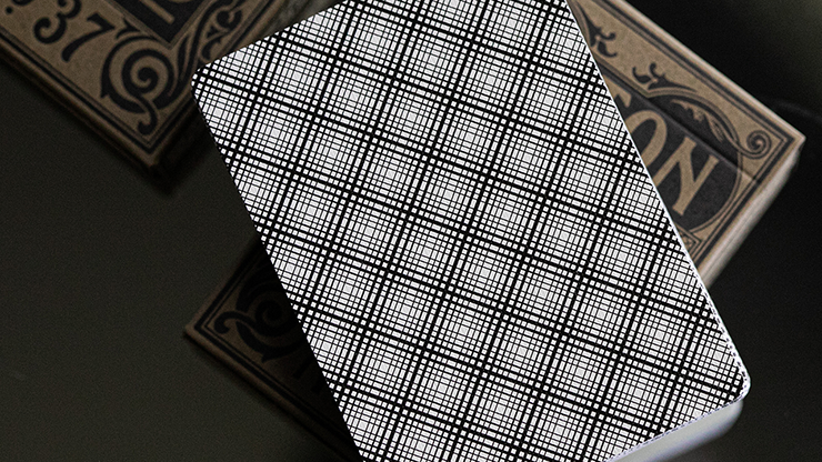 Fulton Plaid (Bourbon Brown)  Playing Cards