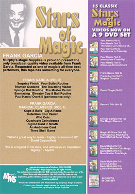 Stars Of Magic #3 (Frank Garcia) - DVD