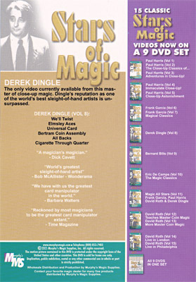 Stars Of Magic Volume 4 (Derek Dingle) - DVD