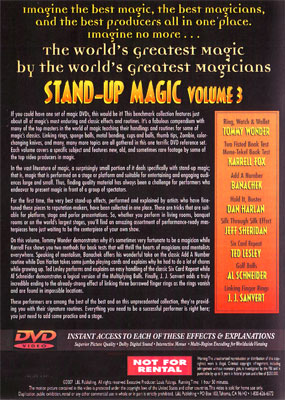 World's Greatest Magic: Stand-Up Magic  Volume 3 - DVD