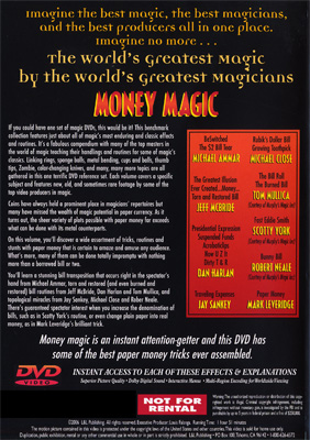 World's Greatest Magic: Money Magic  - DVD